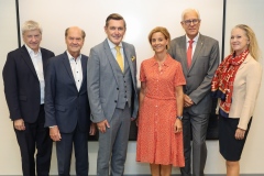 Strobl (RBI), Rohracher (GSV), BM Hanke (BMIMI), Brunner (RBI), Klöpfer (Shell), Hauser (Shell)