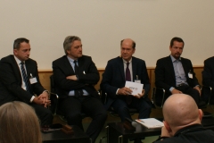 Kraschl-Hirschmann (Siemens), Russ (AustriaTech), Nuyttens (ERF und 3M), Rohracher (GSV), Schuch (SWARCO), Datler (ASFINAG), Greiner (Alp.Lab)