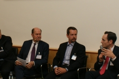 Kraschl-Hirschmann (Siemens), Russ (AustriaTech), Nuyttens (ERF und 3M), Rohracher (GSV), Schuch (SWARCO), Datler (ASFINAG), Greiner (Alp.Lab)