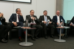 Ofner (Flughafen Wien), Walcher (ASFINAG), Baltram (ÖBB), Schleritzko (Land NÖ), Braunsberger (Kühne + Nagel), Rohracher (GSV)