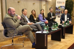 Perz (Holding Graz), Behensky (FH Campus Wien), Daume-Schlesinger (Siemens), Unterlerchner (ÖBB Infra), Schröckelsberger (Bosch), Rohracher (GSV)