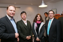 Molin (BMVIT), Racz (Siemens), Froschauer (Frz. Botschaft), Moser (ASFINAG)