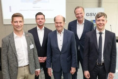 Grasl (Rail Cargo), Schierhuber (JSC "NC "Kazakhstan Temir Zholy), Rohracher (GSV), Breinbauer (FH des BFI Wien), Stantejsky (AWO)