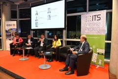 Zöchling (ORF), Buchner (Magna Steyr), Racz (Yunex und GSV), Skerbinz (Siemens Mobility), Rohracher (GSV)