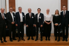 Rohracher (GSV), Steiner (TTTech), Bernasch (Virtual Vehicle), Eppel (ÖAMTC), Nikowitz (BMK), Huditz (AIT), Kühschelm (BMVIT), Datler (ASFINAG)