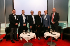 Müller-Belau (Shell), Heinfellner (Umweltbundesamt), Rothbart (AVL), Jarosch (OMV),  Rohracher (GSV),Sponring (PwC) 