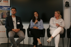 Vogl-Bader (Pave Commute), Schmid (tbw research & Policy Lab), Ganser (ORF)