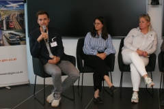Vogl-Bader (Pave Commute), Schmid (tbw research & Policy Lab), Ganser (ORF)